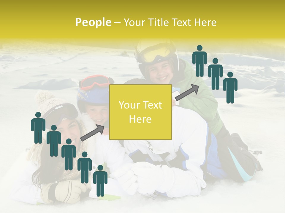 Woman Whiteness Hat PowerPoint Template