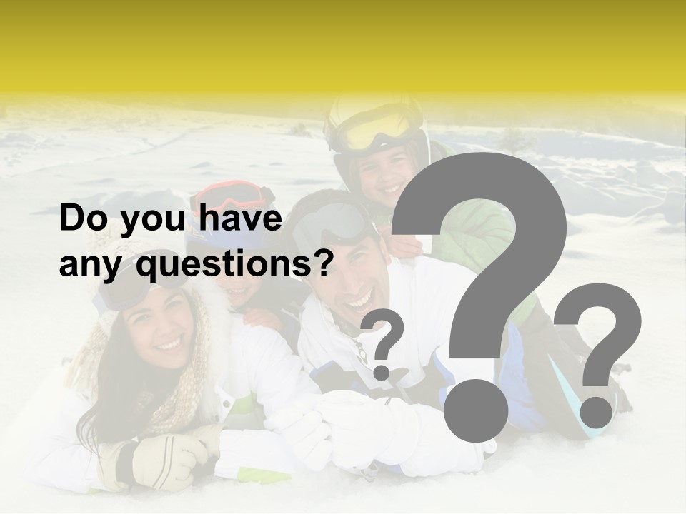 Woman Whiteness Hat PowerPoint Template