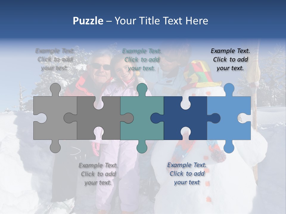 Female Parent Full PowerPoint Template