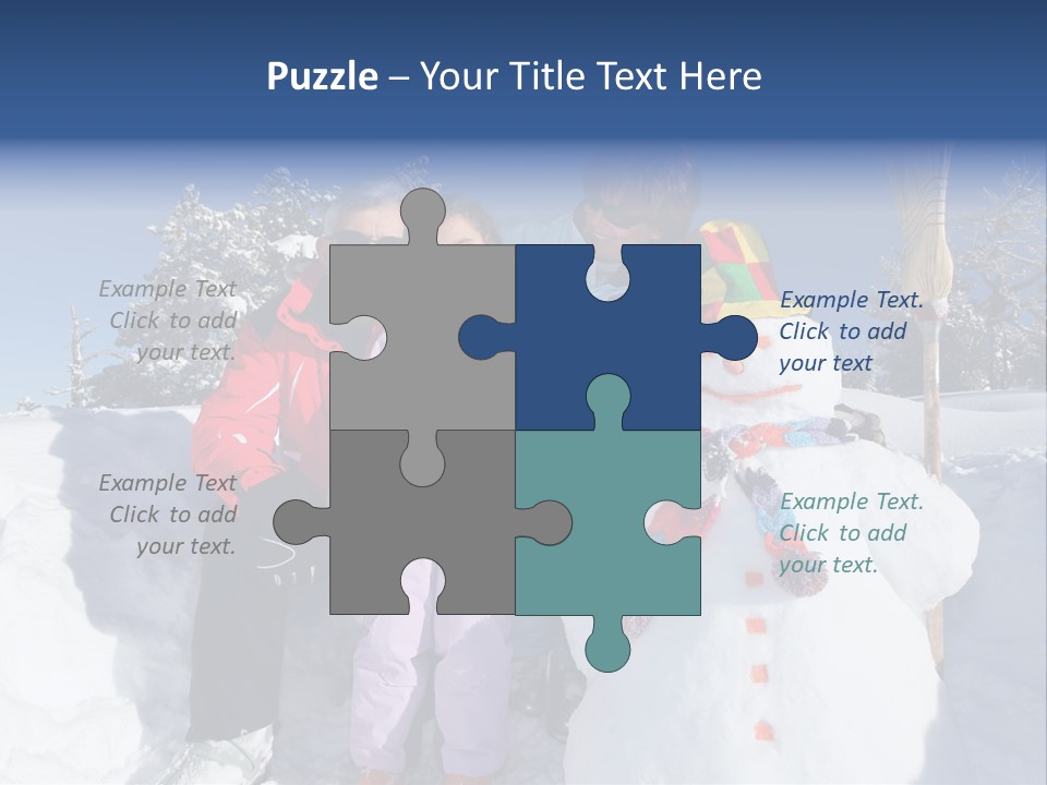 Female Parent Full PowerPoint Template