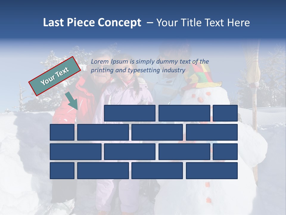 Female Parent Full PowerPoint Template