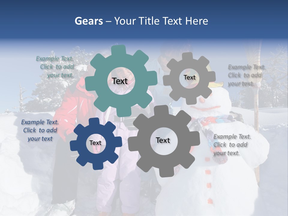 Female Parent Full PowerPoint Template