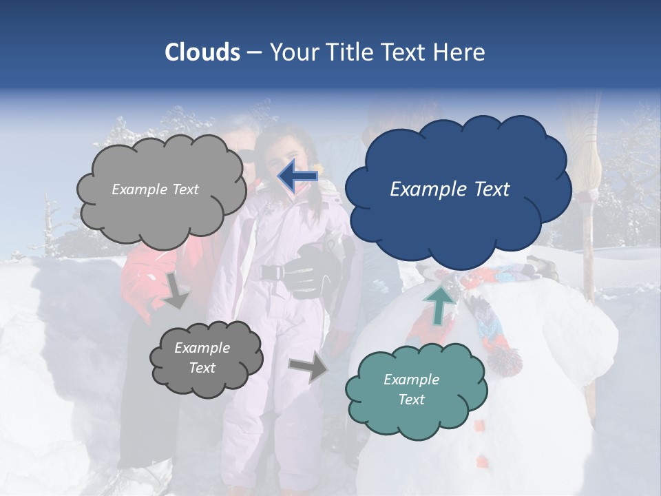 Female Parent Full PowerPoint Template