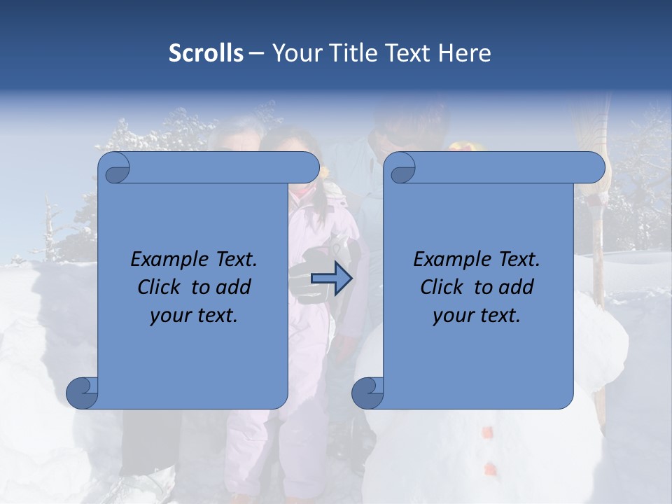 Female Parent Full PowerPoint Template