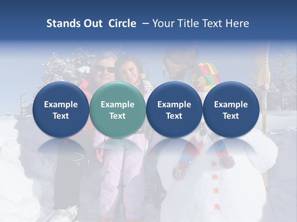 Female Parent Full PowerPoint Template