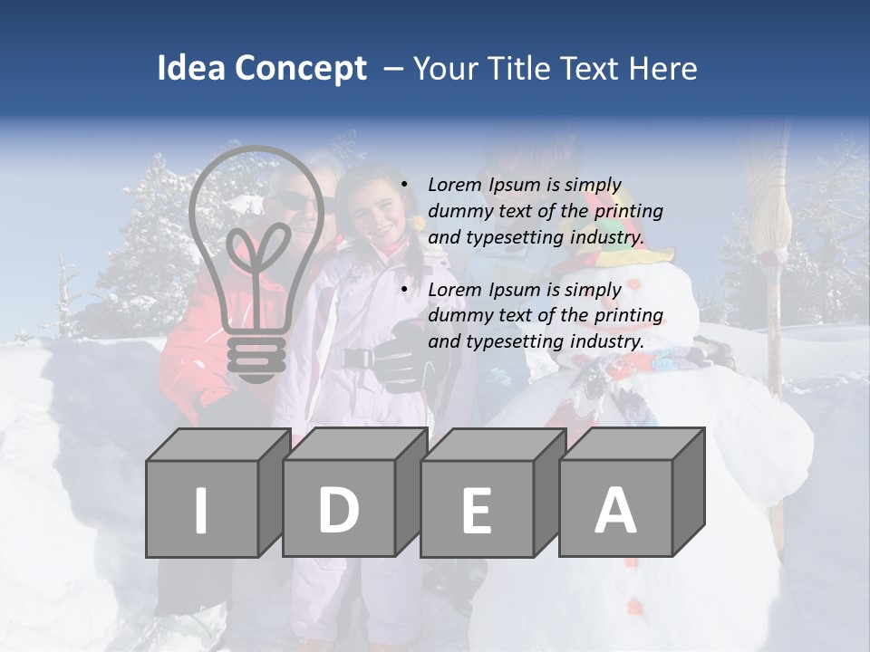 Female Parent Full PowerPoint Template