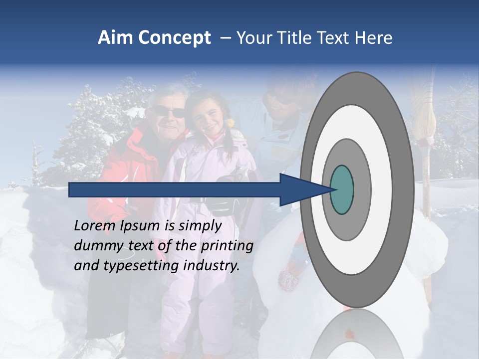 Female Parent Full PowerPoint Template