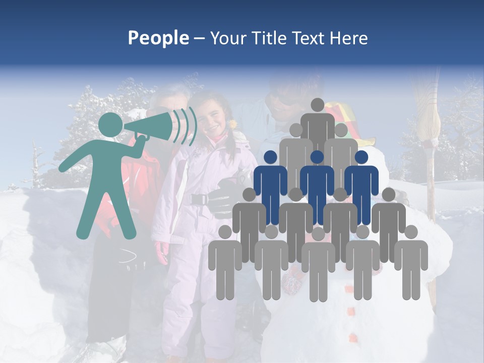 Female Parent Full PowerPoint Template