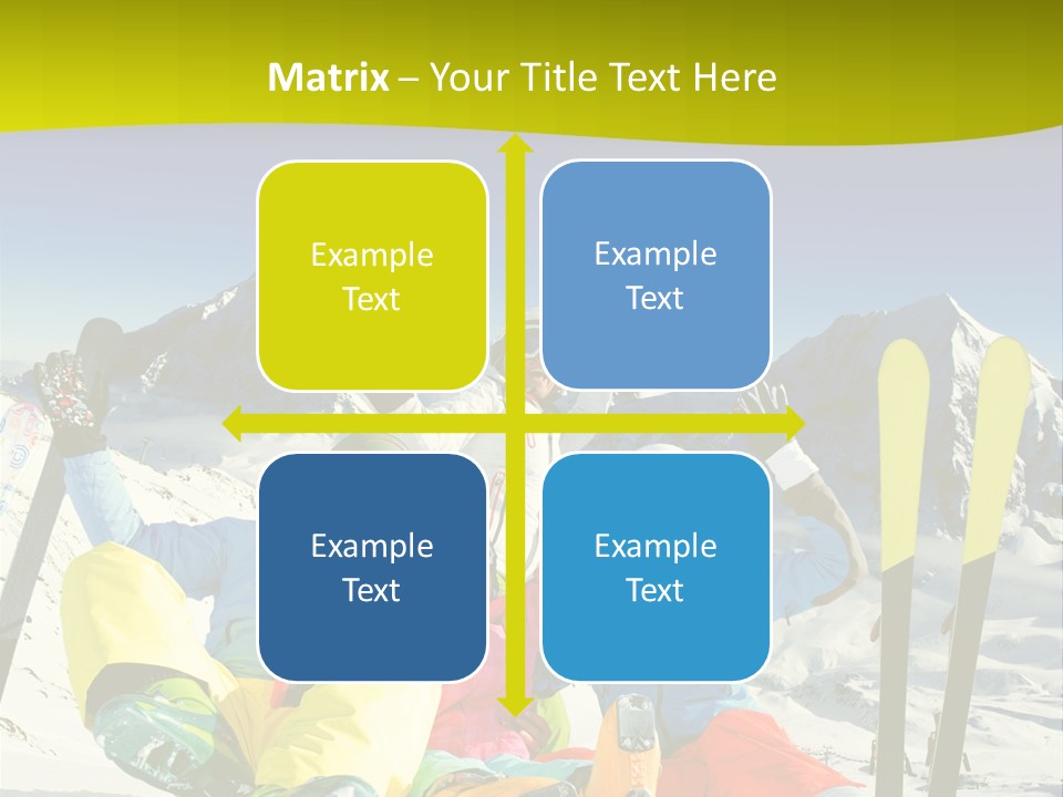 Female Man Parent PowerPoint Template