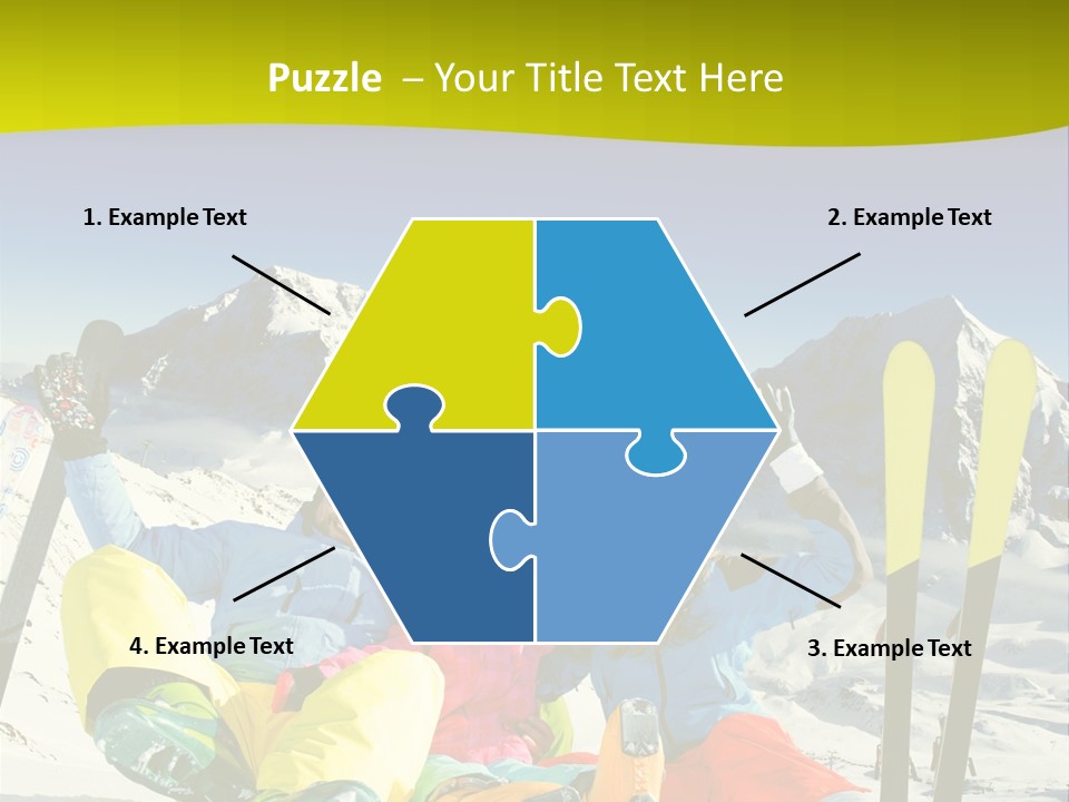 Female Man Parent PowerPoint Template