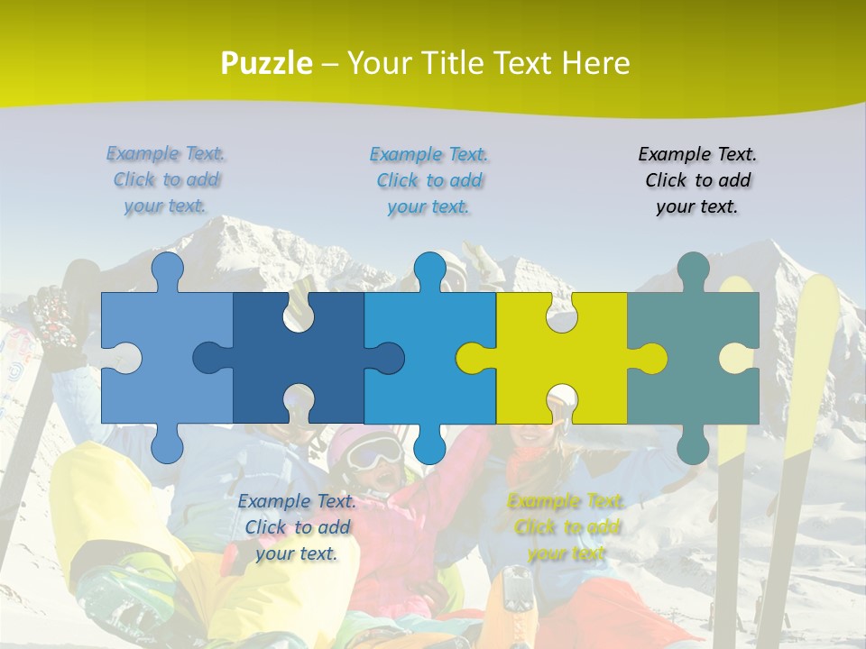 Female Man Parent PowerPoint Template