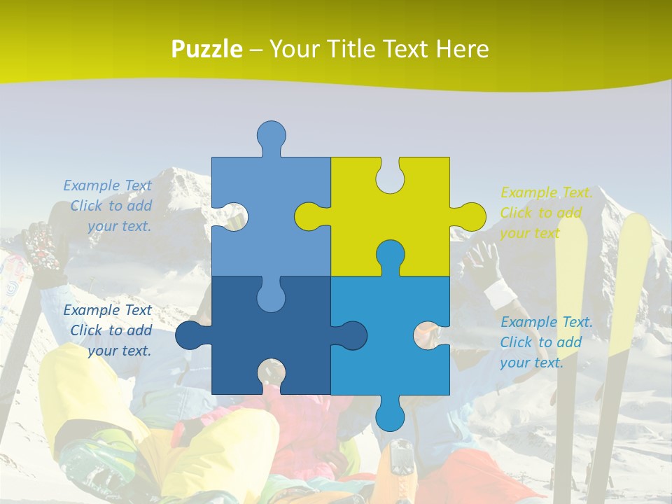 Female Man Parent PowerPoint Template