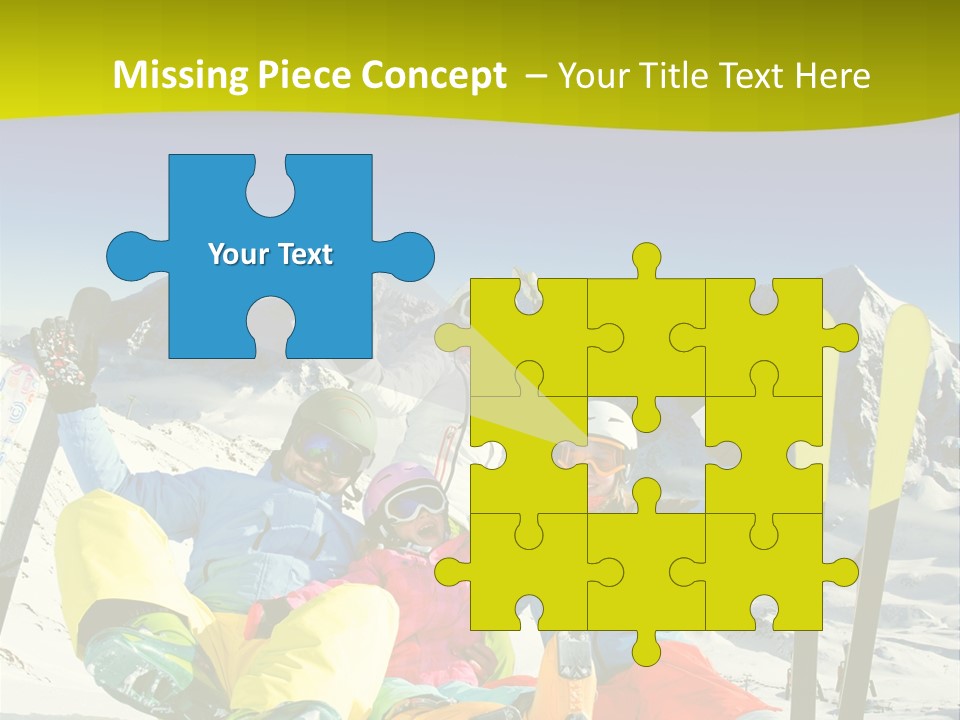 Female Man Parent PowerPoint Template