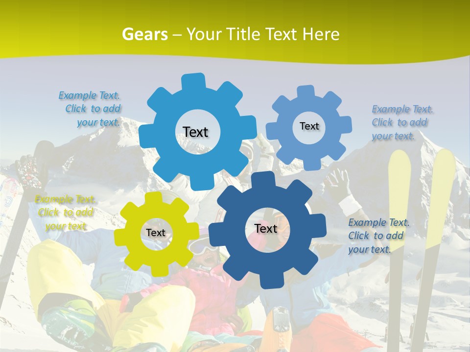 Female Man Parent PowerPoint Template