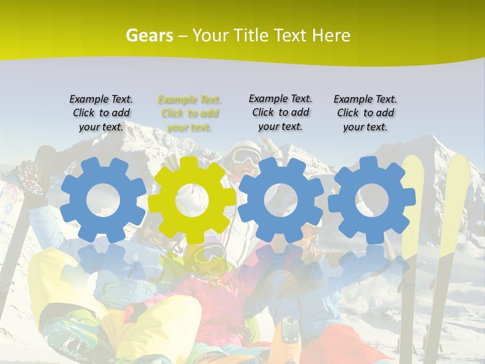 Female Man Parent PowerPoint Template