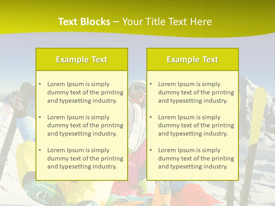Female Man Parent PowerPoint Template
