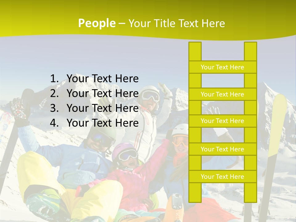 Female Man Parent PowerPoint Template