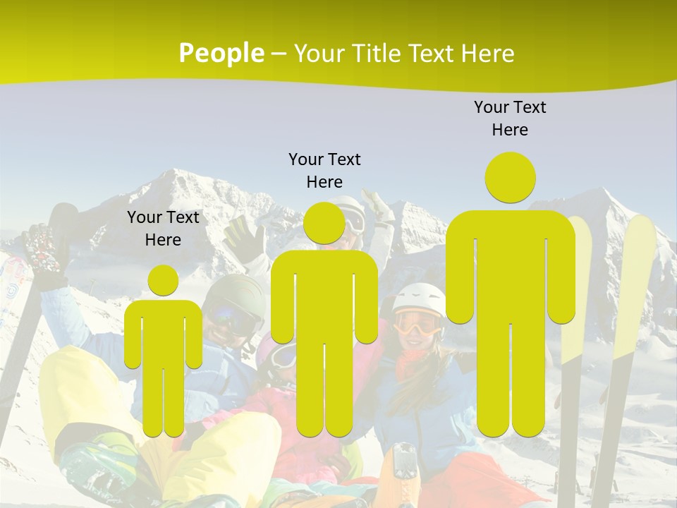 Female Man Parent PowerPoint Template