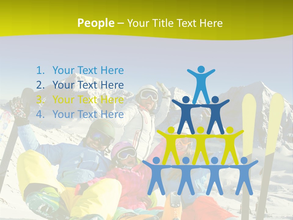 Female Man Parent PowerPoint Template