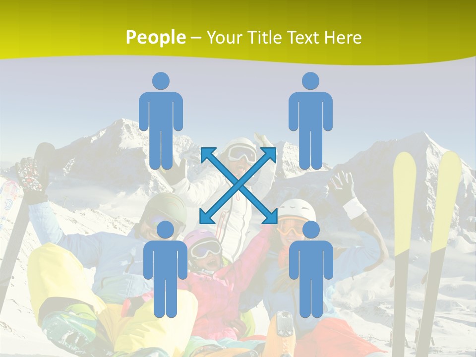 Female Man Parent PowerPoint Template