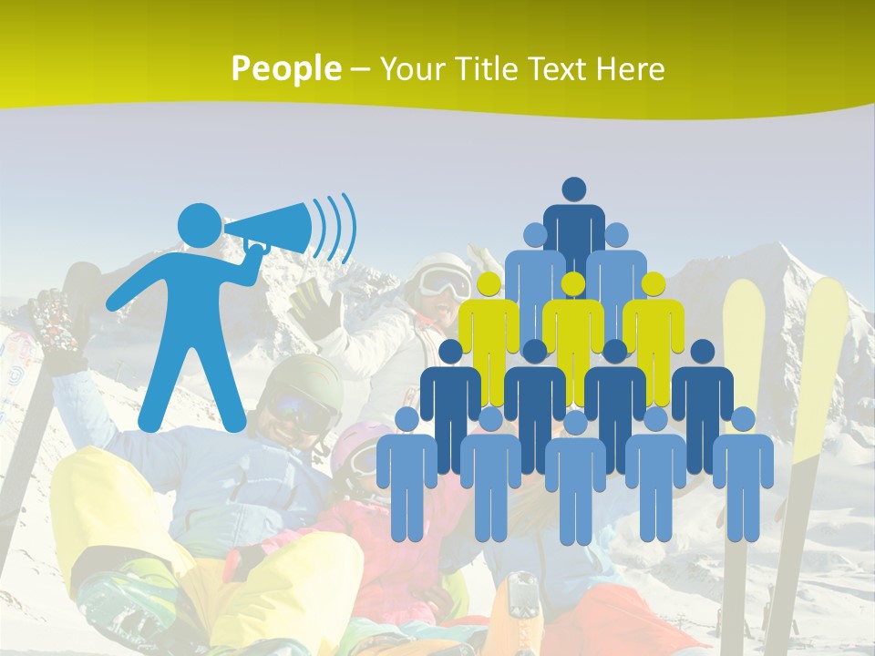 Female Man Parent PowerPoint Template