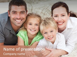 Daughter Family Woman PowerPoint Template