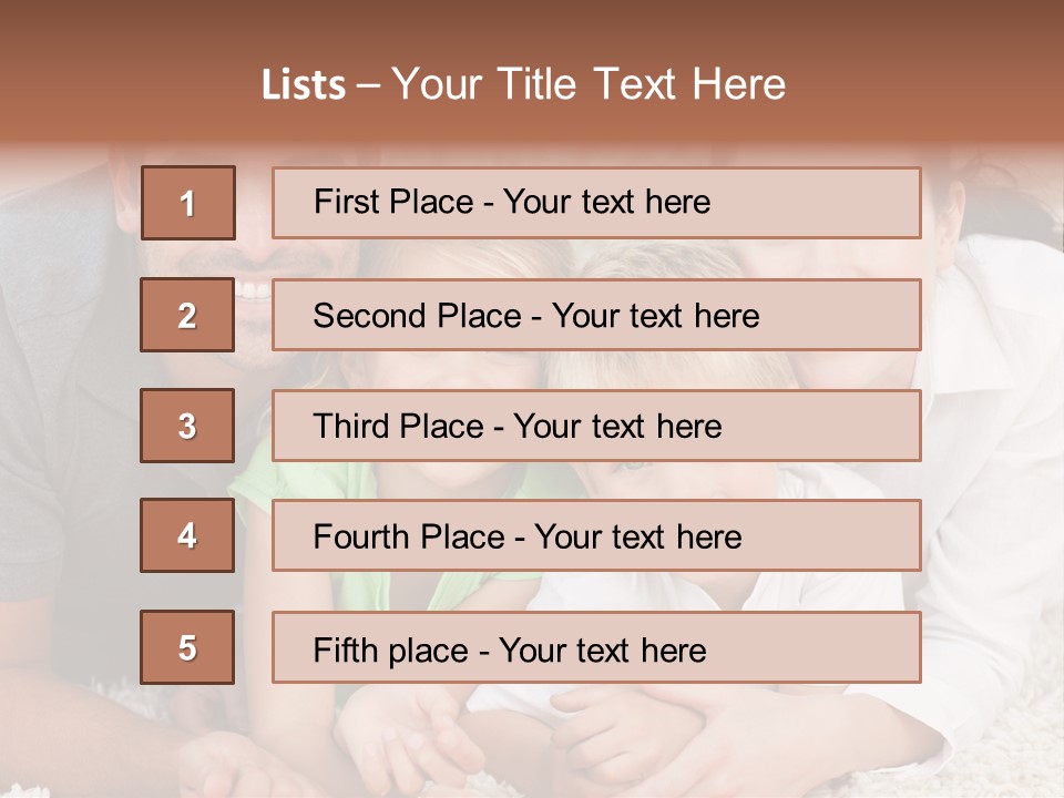 Daughter Family Woman PowerPoint Template