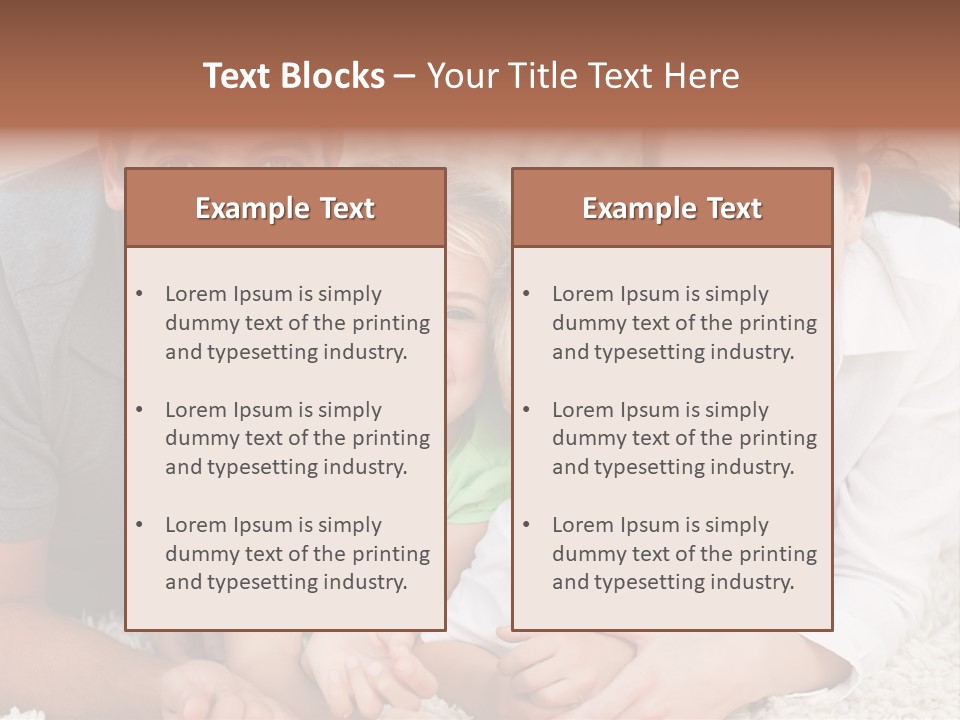 Daughter Family Woman PowerPoint Template