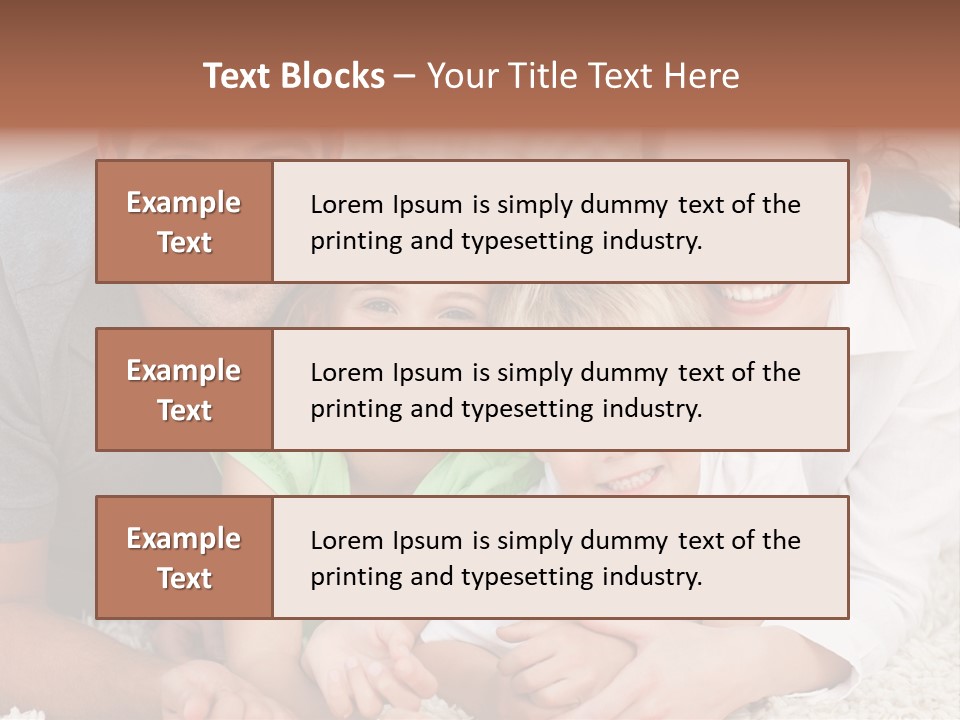 Daughter Family Woman PowerPoint Template