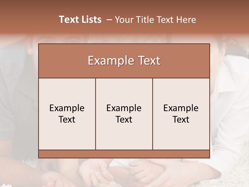 Daughter Family Woman PowerPoint Template