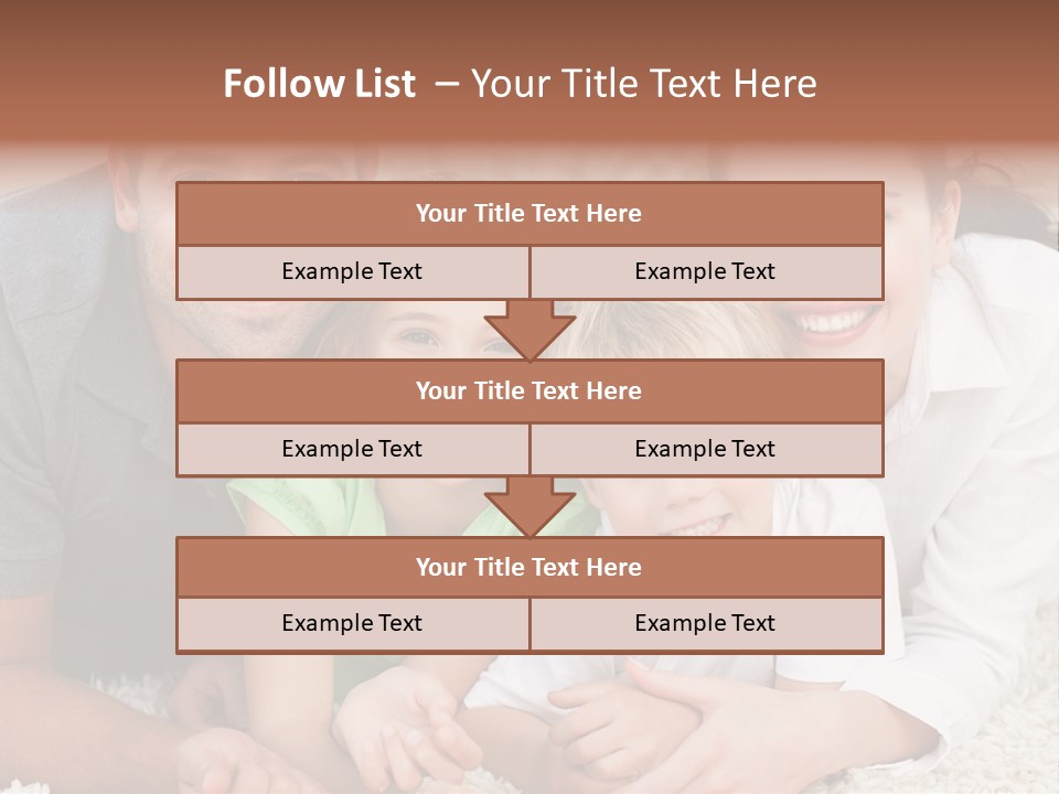 Daughter Family Woman PowerPoint Template