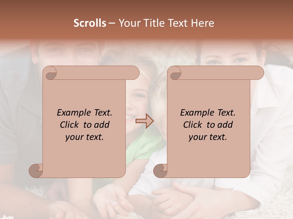Daughter Family Woman PowerPoint Template