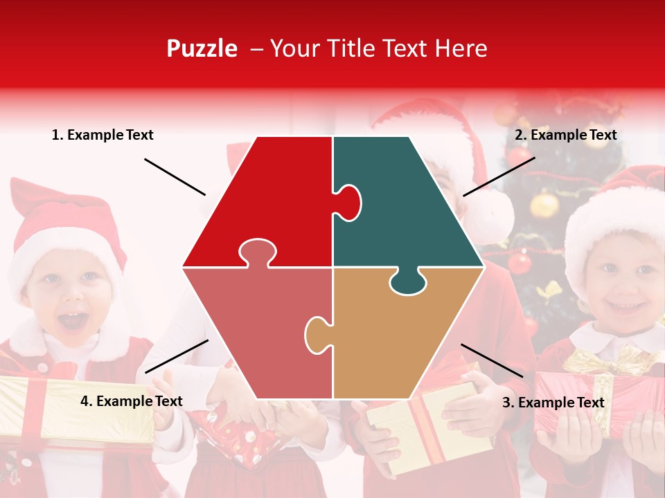 Home Santa Adorable PowerPoint Template