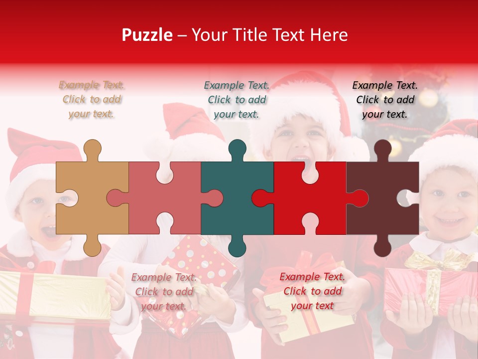 Home Santa Adorable PowerPoint Template