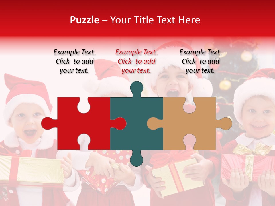 Home Santa Adorable PowerPoint Template