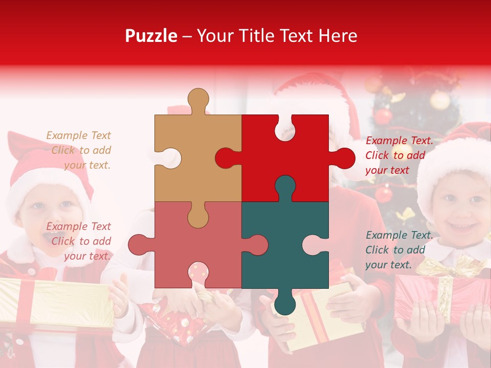 Home Santa Adorable PowerPoint Template