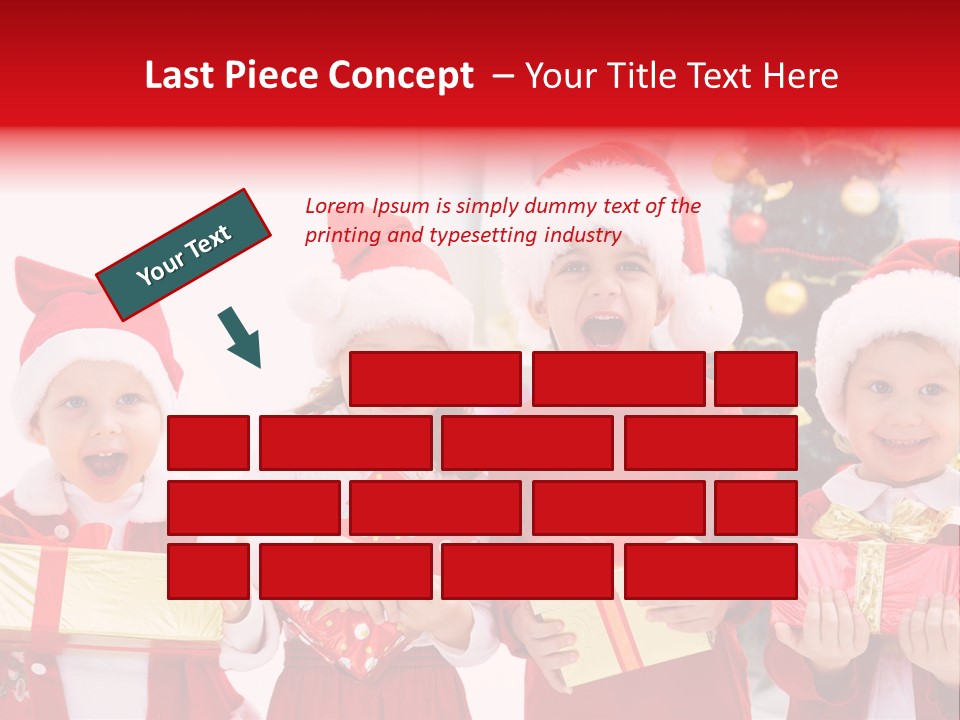 Home Santa Adorable PowerPoint Template