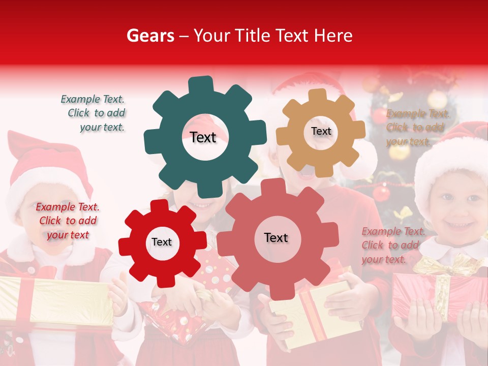 Home Santa Adorable PowerPoint Template