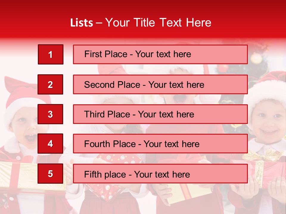 Home Santa Adorable PowerPoint Template