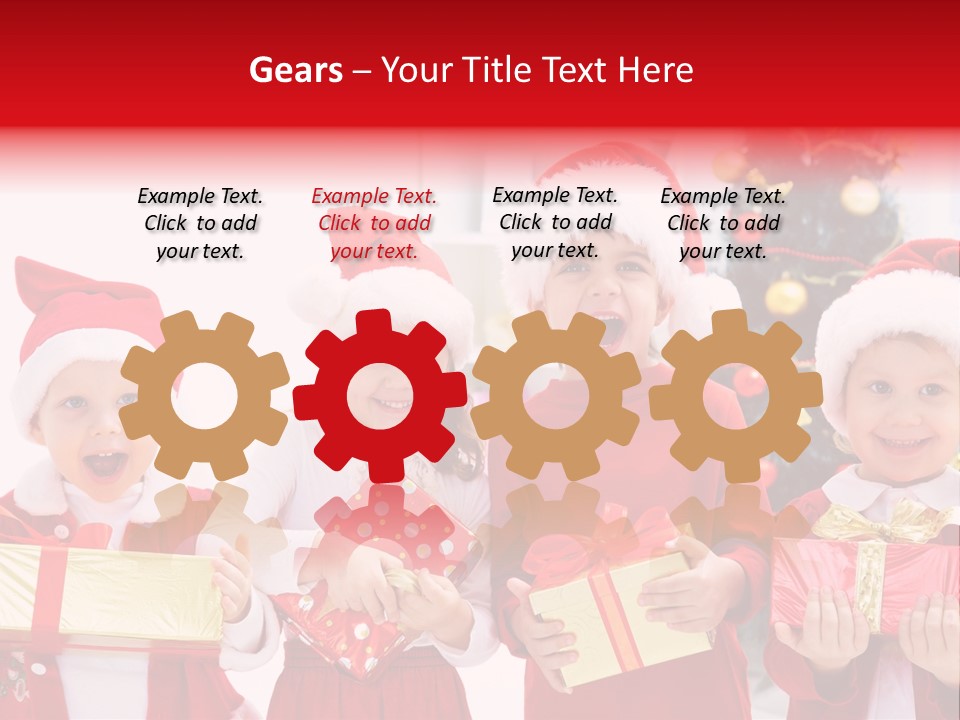 Home Santa Adorable PowerPoint Template