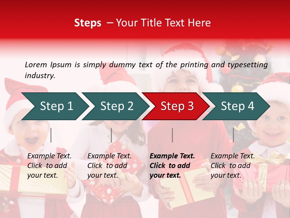 Home Santa Adorable PowerPoint Template