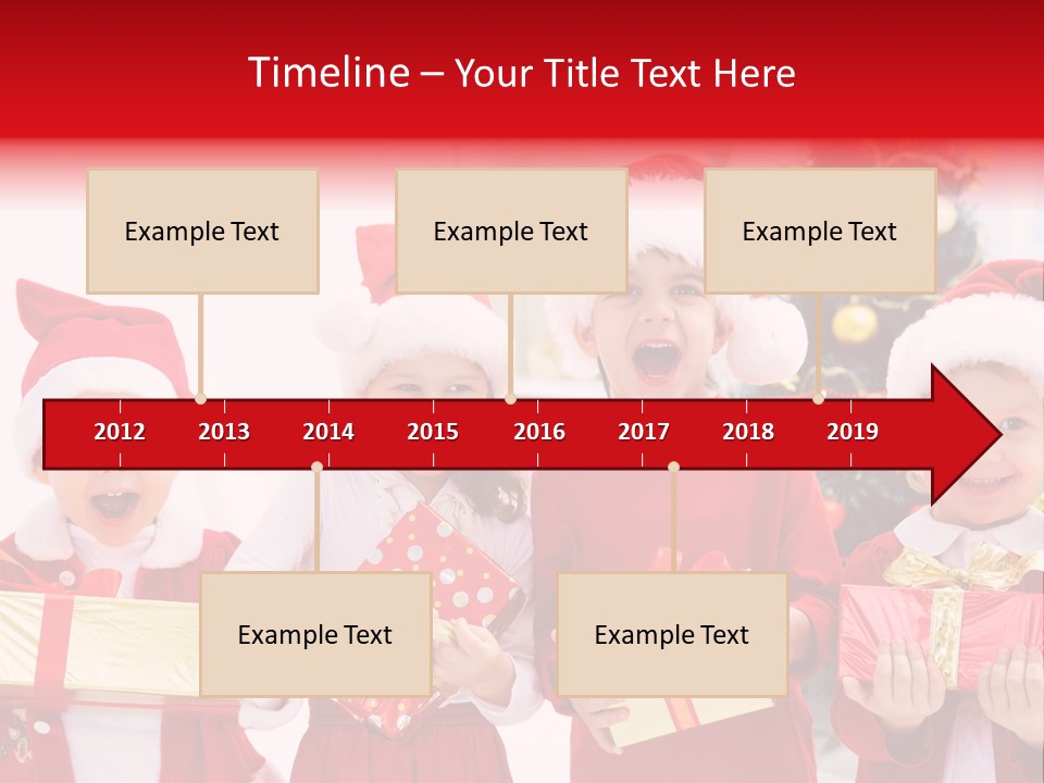 Home Santa Adorable PowerPoint Template