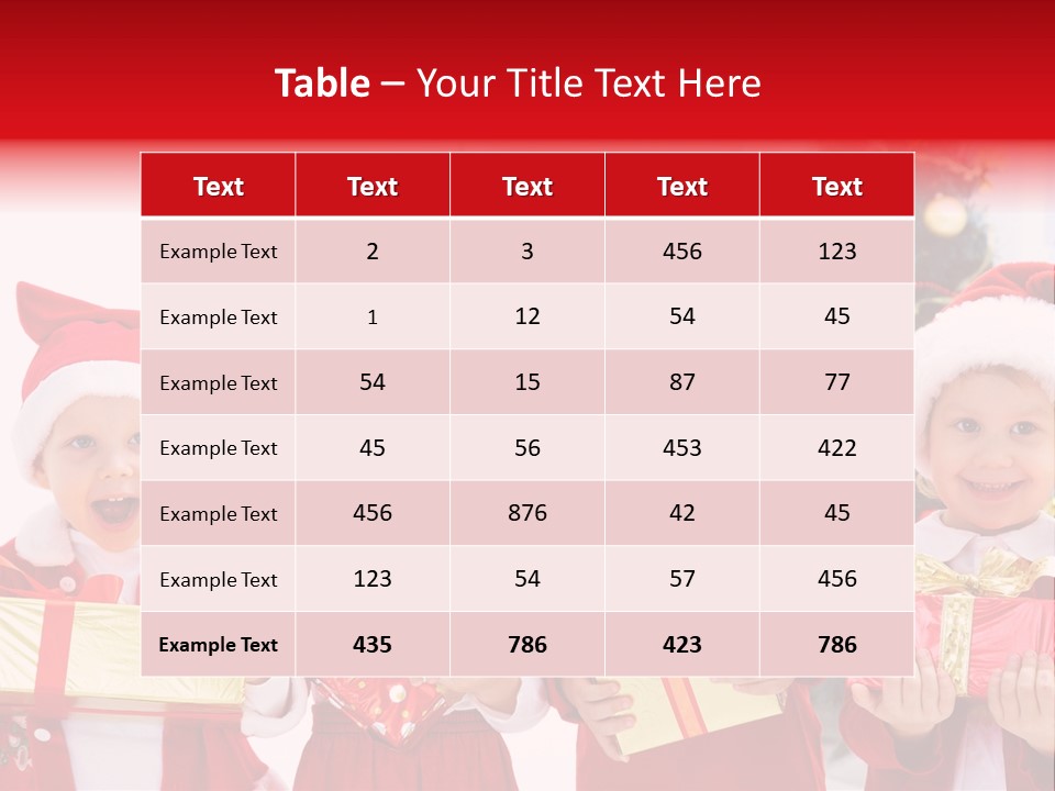 Home Santa Adorable PowerPoint Template