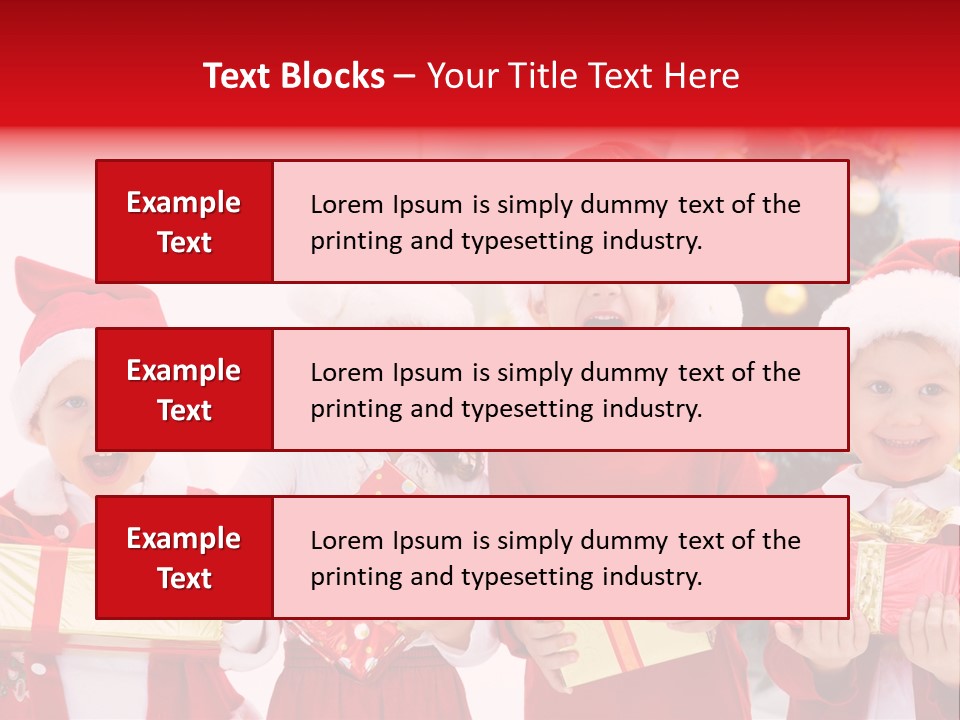 Home Santa Adorable PowerPoint Template