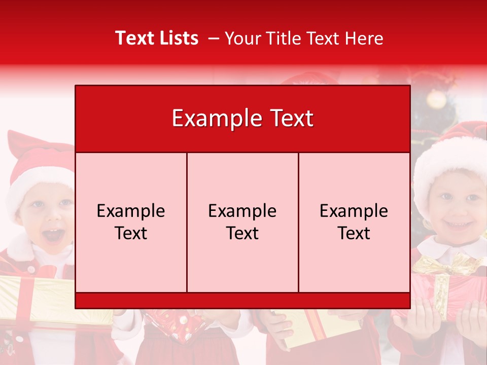 Home Santa Adorable PowerPoint Template