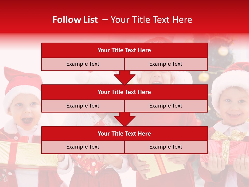 Home Santa Adorable PowerPoint Template