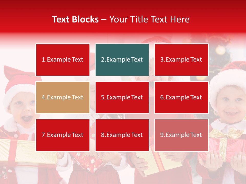 Home Santa Adorable PowerPoint Template