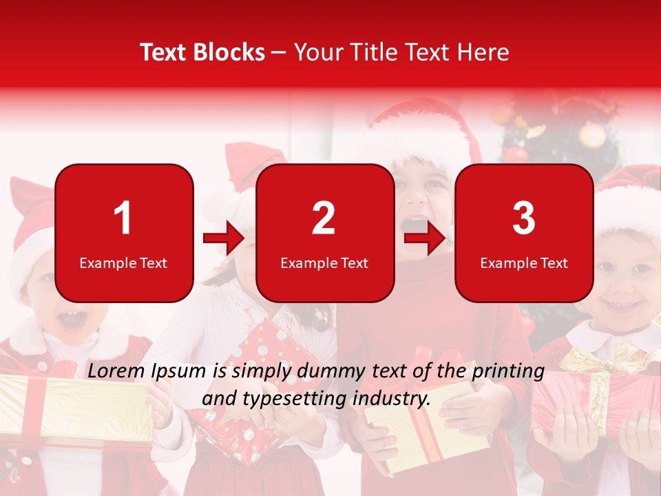 Home Santa Adorable PowerPoint Template