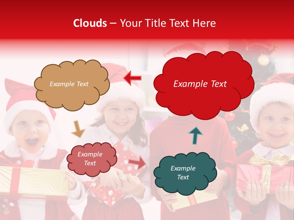 Home Santa Adorable PowerPoint Template