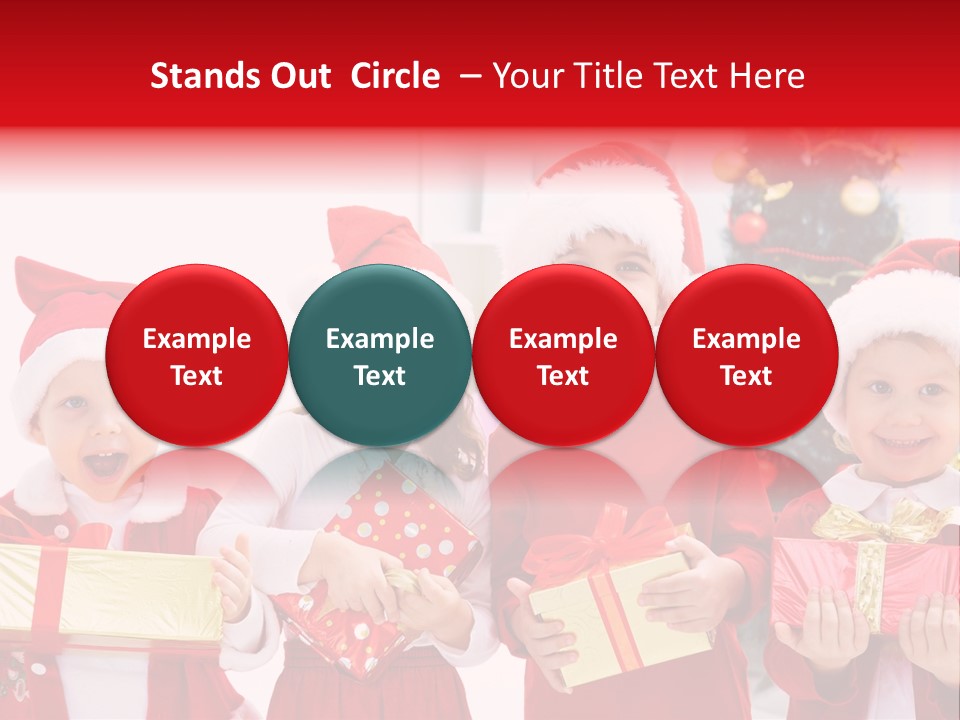 Home Santa Adorable PowerPoint Template